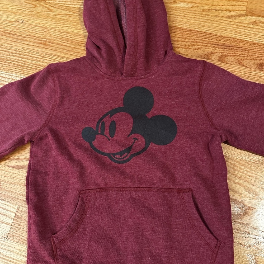 Disney Jumping Beans Red and Black Sweatshirt Hoodie
